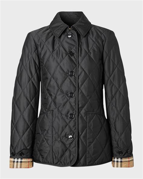 used burberry quilted jacket|Burberry quilted jacket sale women.